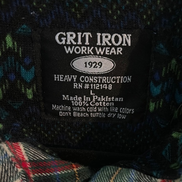 Red and Green Casual Plaid Button Down Shirt - Picture 2 of 13